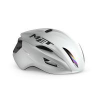 MET Rennrad Helm, MANTA MIPS, WHITE HOLOGRAPHIC, M