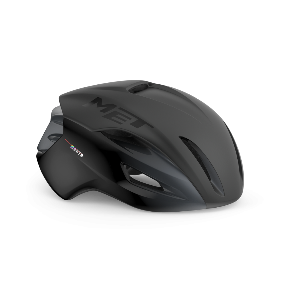 MET Rennrad Helm, MANTA MIPS, BLACK MATT GLOSSY, M